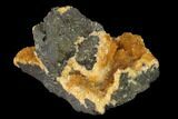 Intense Orange Calcite Crystal Cluster - Poland #148386-1